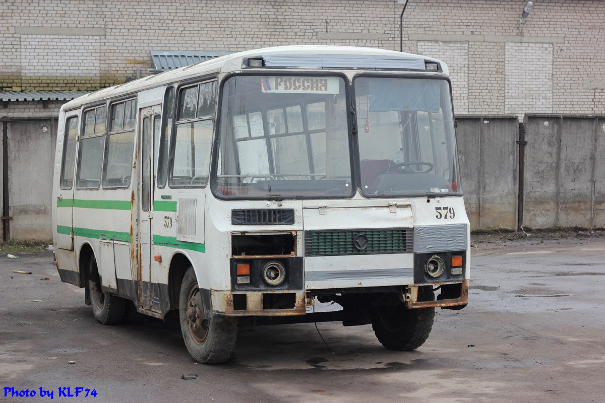 Псковская область, ПАЗ-3205-110 № 579