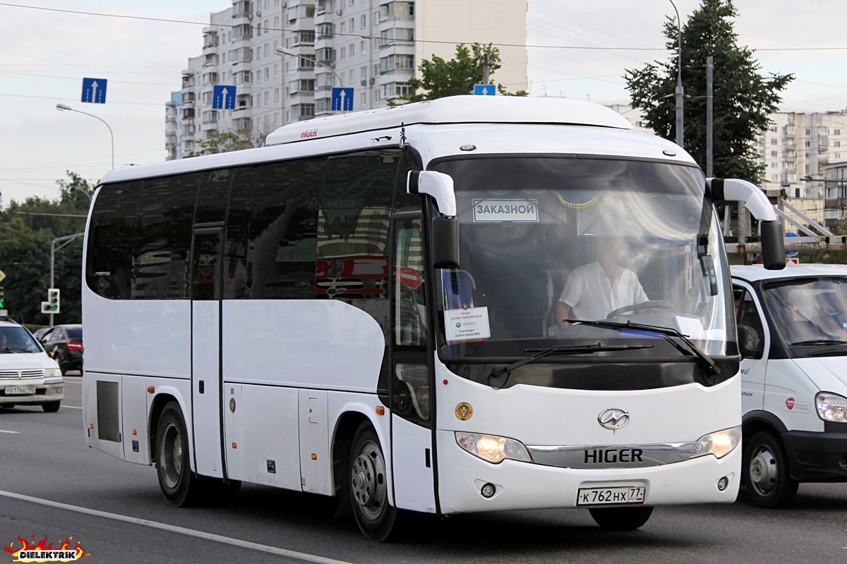 Москва, Higer KLQ6885Q № К 762 НХ 77