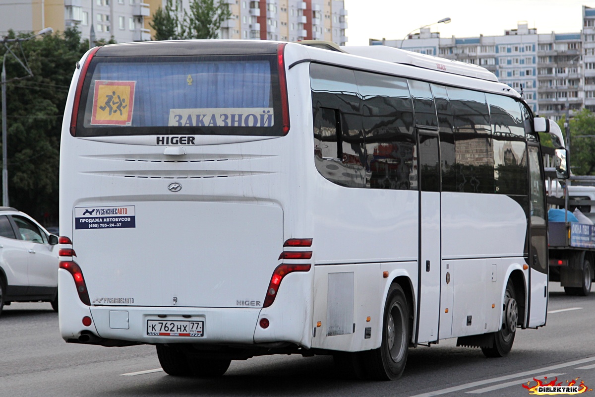 Москва, Higer KLQ6885Q № К 762 НХ 77