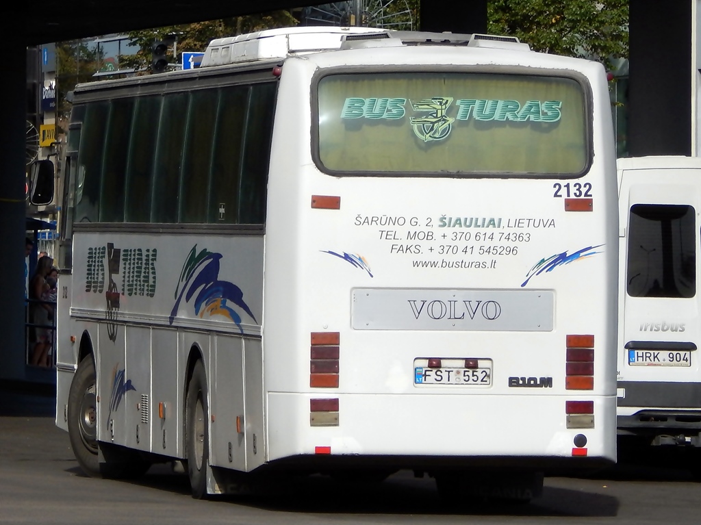 Литва, Van Hool T8 Alizée 310 № 2132