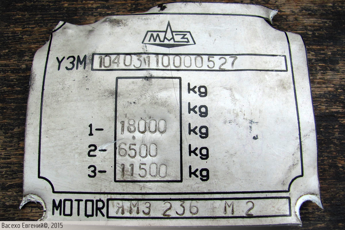 Брестская область, МАЗ-104.031 № 289