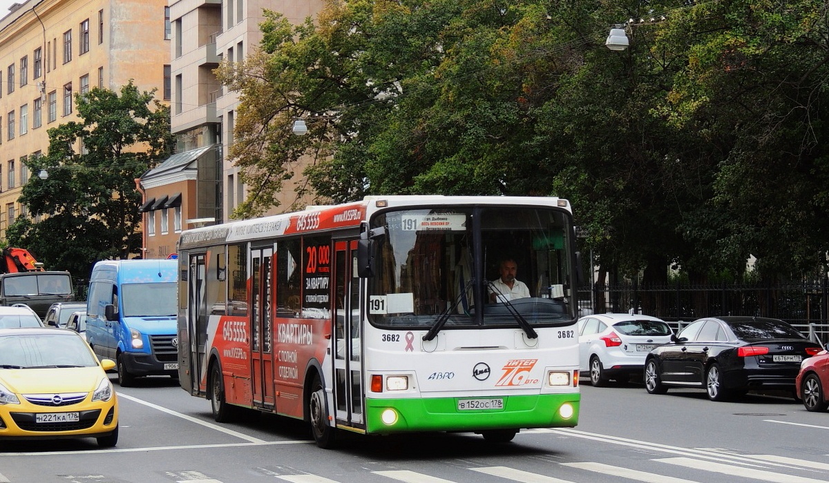 Санкт-Петербург, ЛиАЗ-5293.60 № 3682