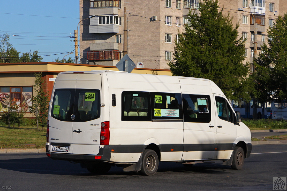 Санкт-Петербург, БТД-2219 (Volkswagen Crafter) № В 175 ВТ 178