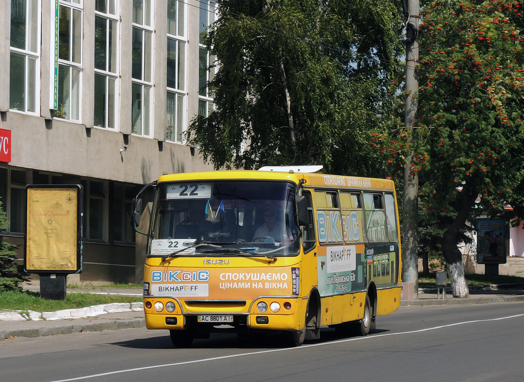 Волынская область, Богдан А09202 № AC 8801 AI