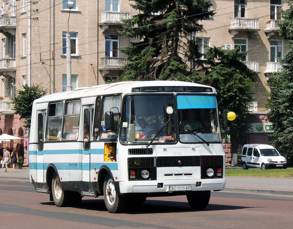 Волынская область, ПАЗ-32054 № AC 1729 AC