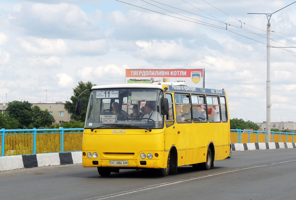 Волынская область, Богдан А09202 № AC 4886 AM