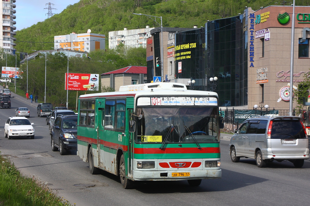 Камчатский край, Daewoo BS106 Royal City (Busan) № 579