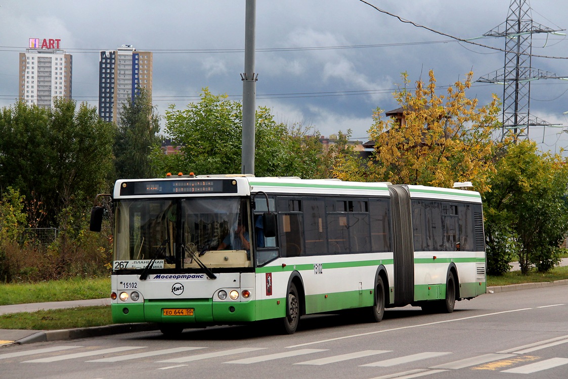 Москва, ЛиАЗ-6213.20 № 15102