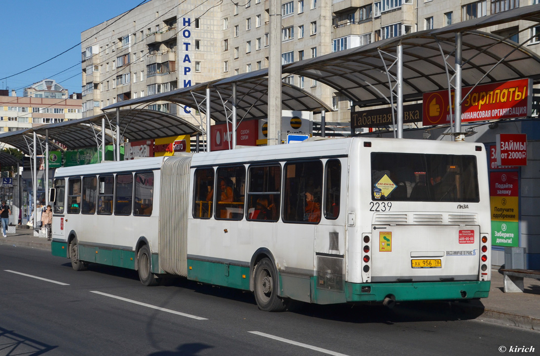 Санкт-Петербург, ЛиАЗ-6212.00 № 2239