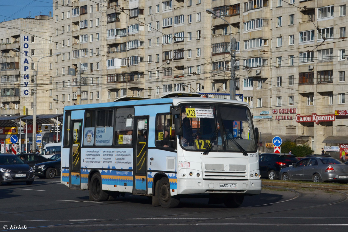 Санкт-Петербург, ПАЗ-320402-03 № 03013