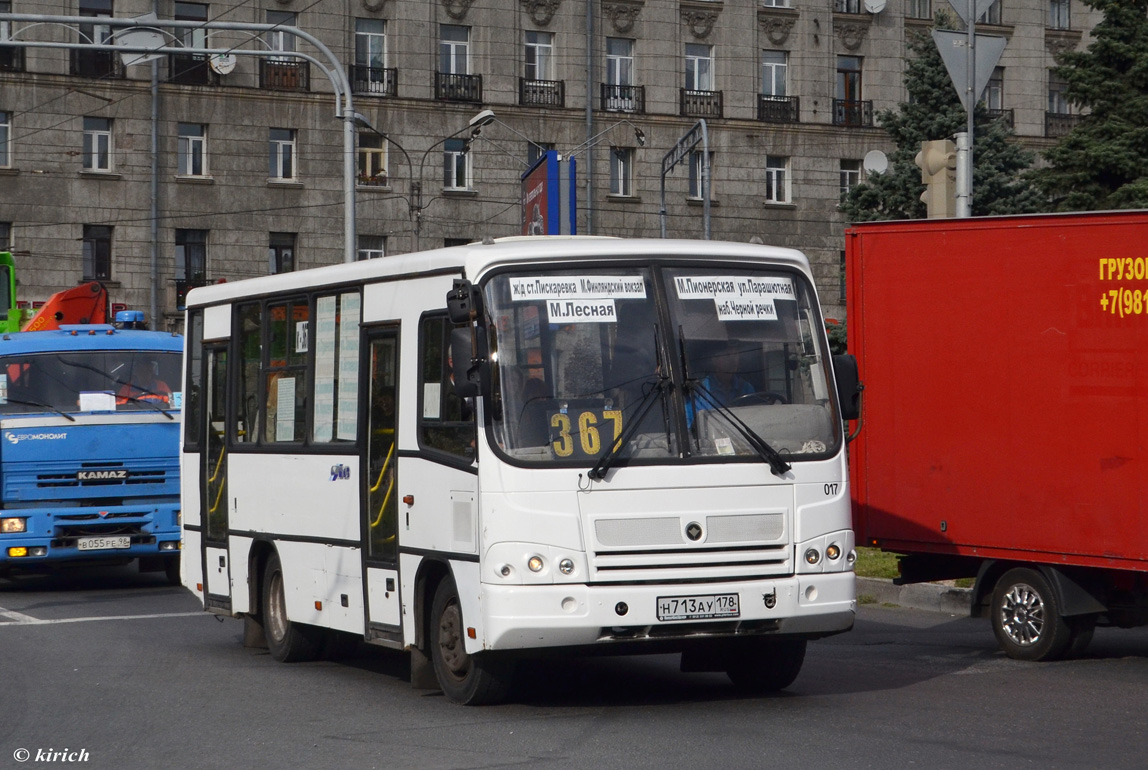 Санкт-Петербург, ПАЗ-320402-05 № 3017