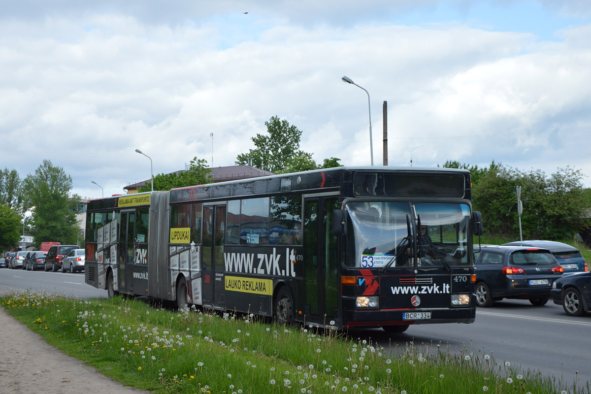 Литва, Mercedes-Benz O405G № 470