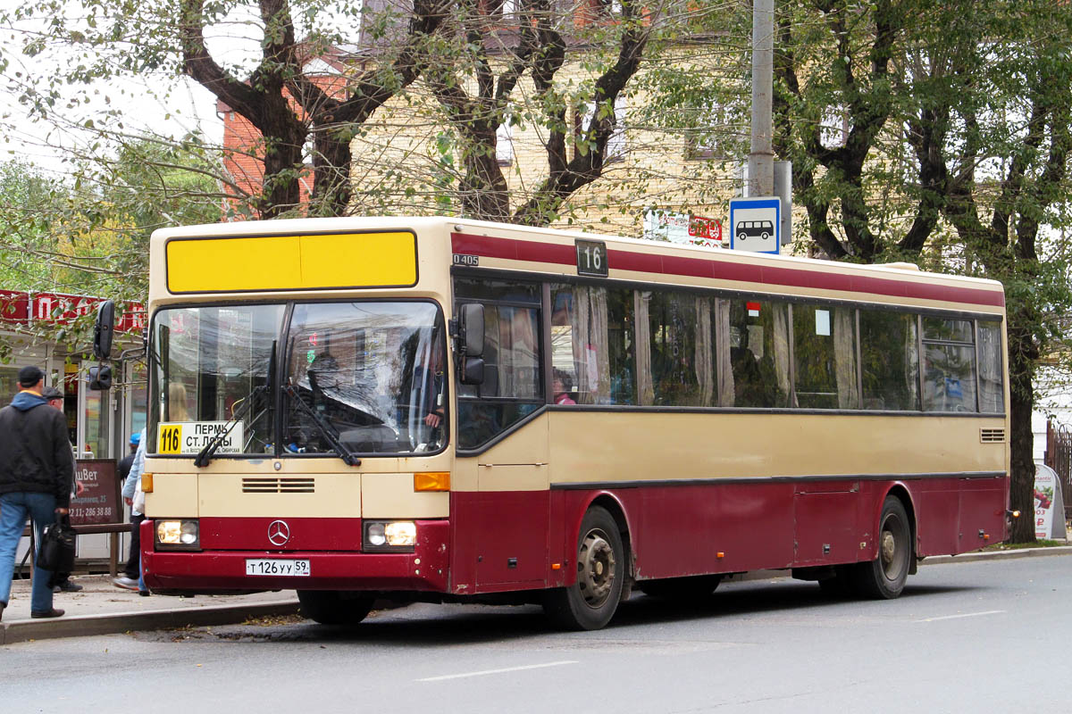 Perm region, Mercedes-Benz O405 Nr. Т 126 УУ 59