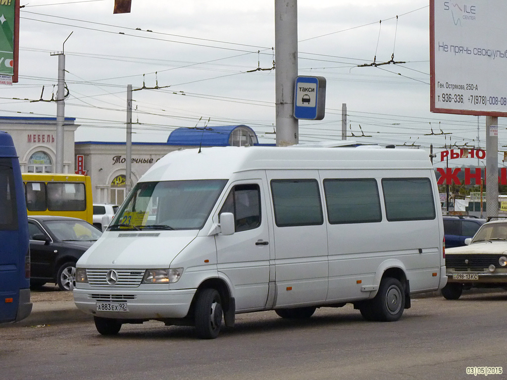 Севастополь, (модель неизвестна) № А 883 ЕХ 92