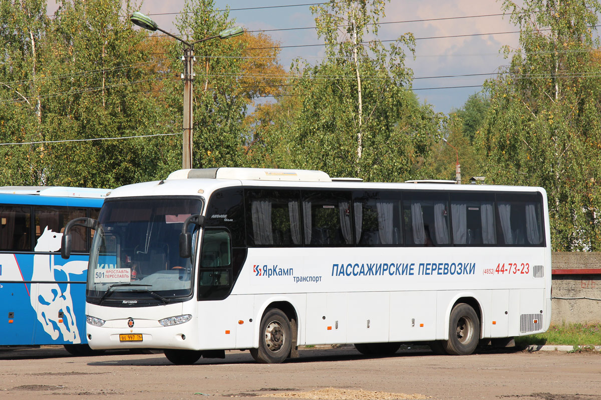 Ярославская область, Marcopolo Andare 1000 (ГолАЗ) (Hyundai) № ВЕ 997 76