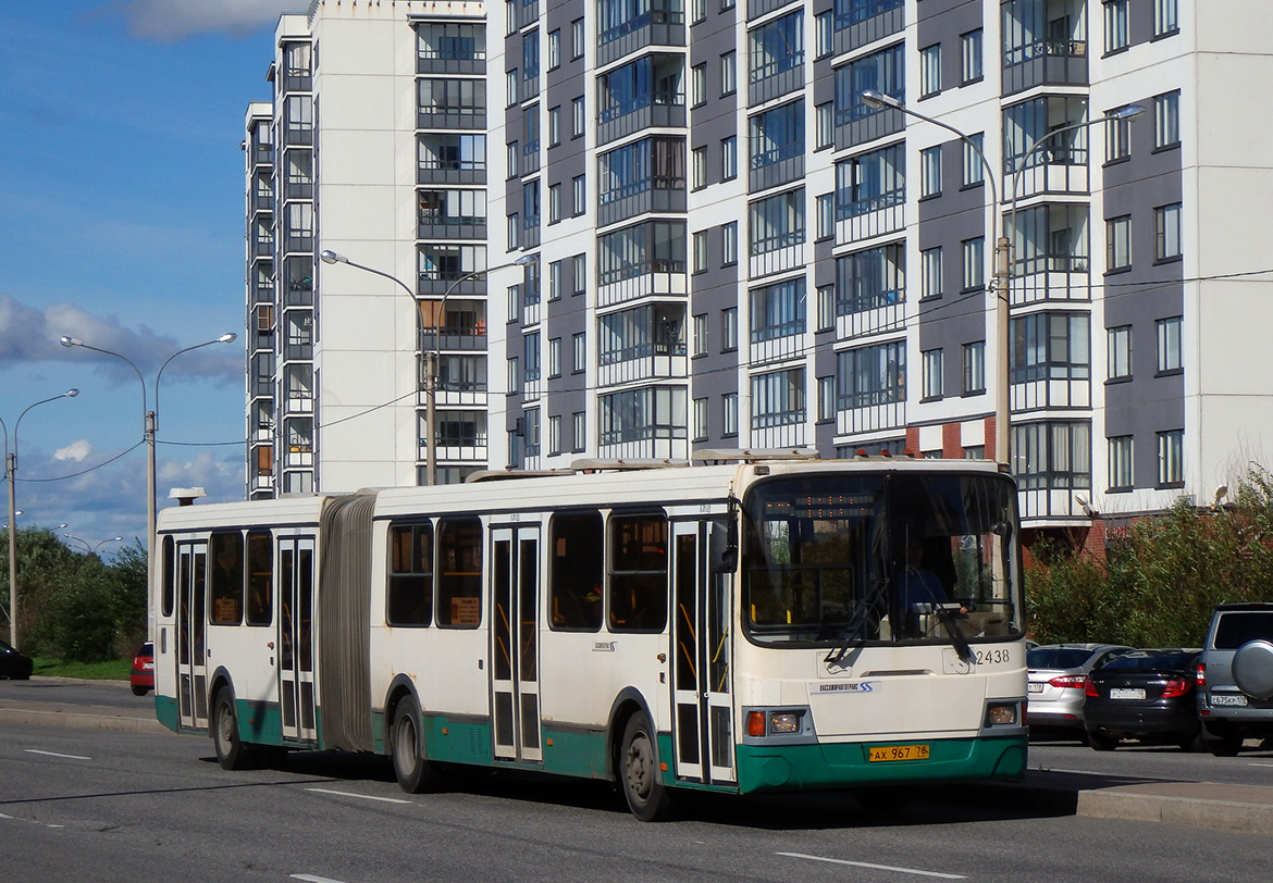 Санкт-Петербург, ЛиАЗ-6212.00 № 2438