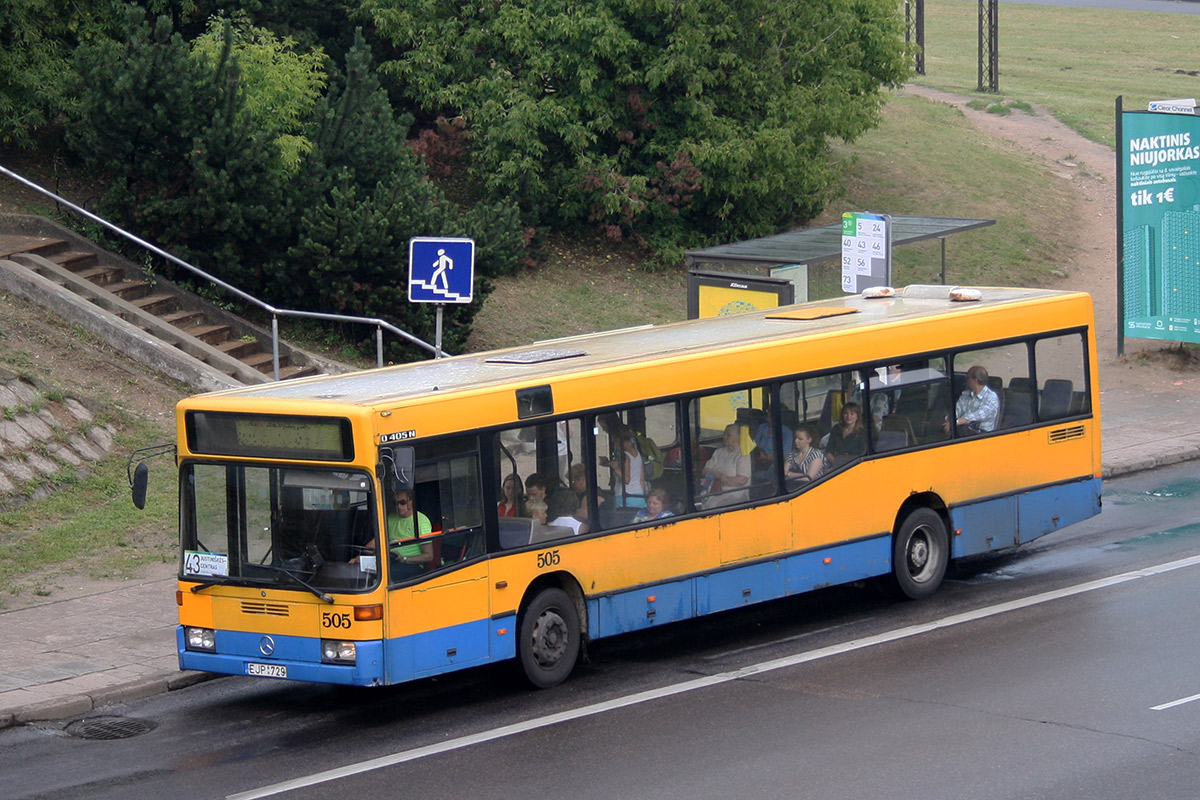 Литва, Mercedes-Benz O405N2 № 505