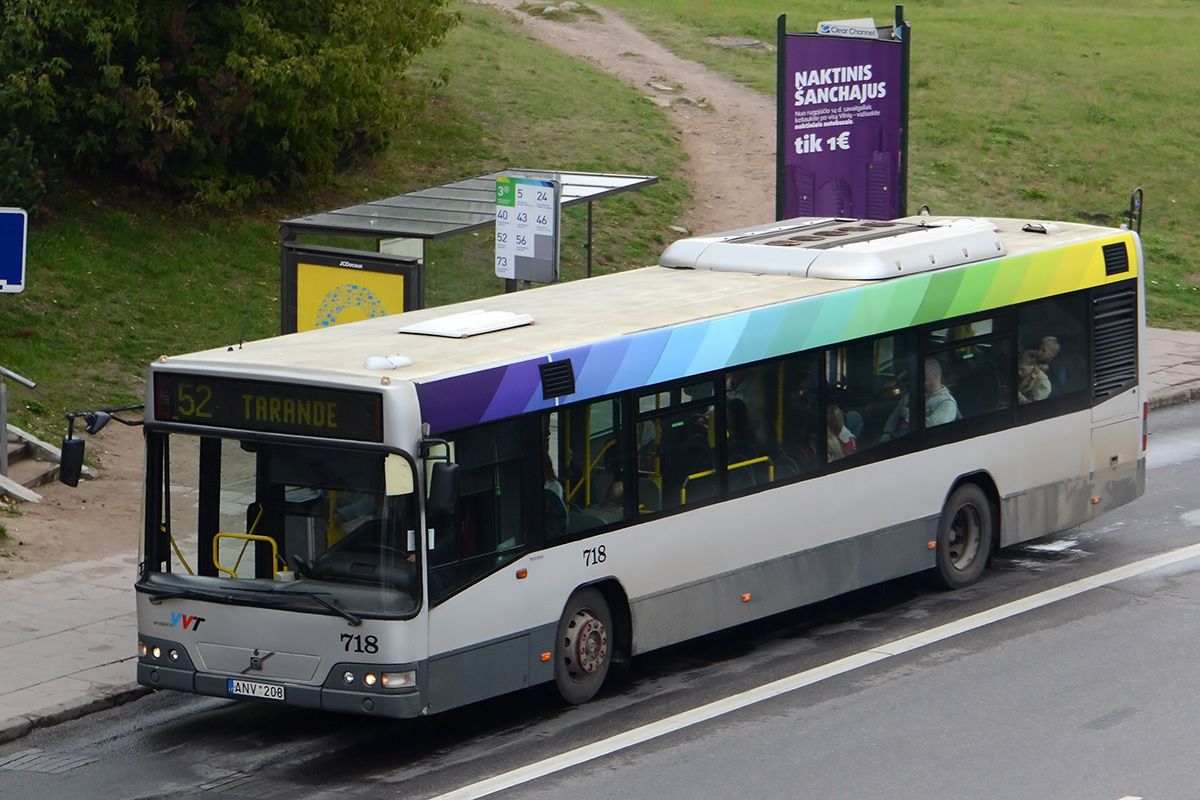 Литва, Volvo 7700 № 718