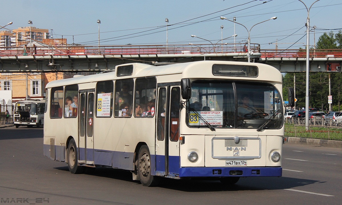 Красноярский край, MAN 192 SL200 № Н 471 ВХ 124