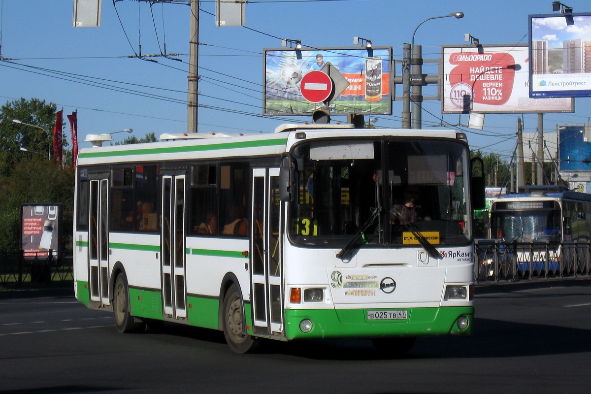 Ленинградская область, ЛиАЗ-5256.53 № В 025 ТВ 47