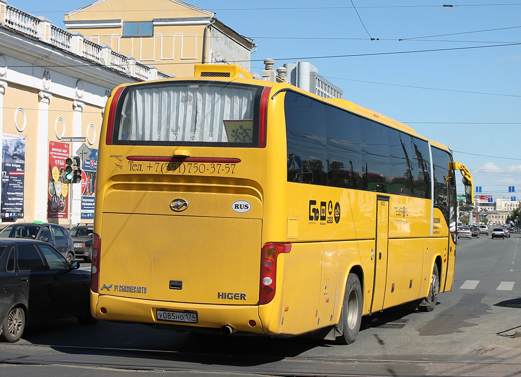 Челябинская область, Higer KLQ6129Q № У 085 НО 174