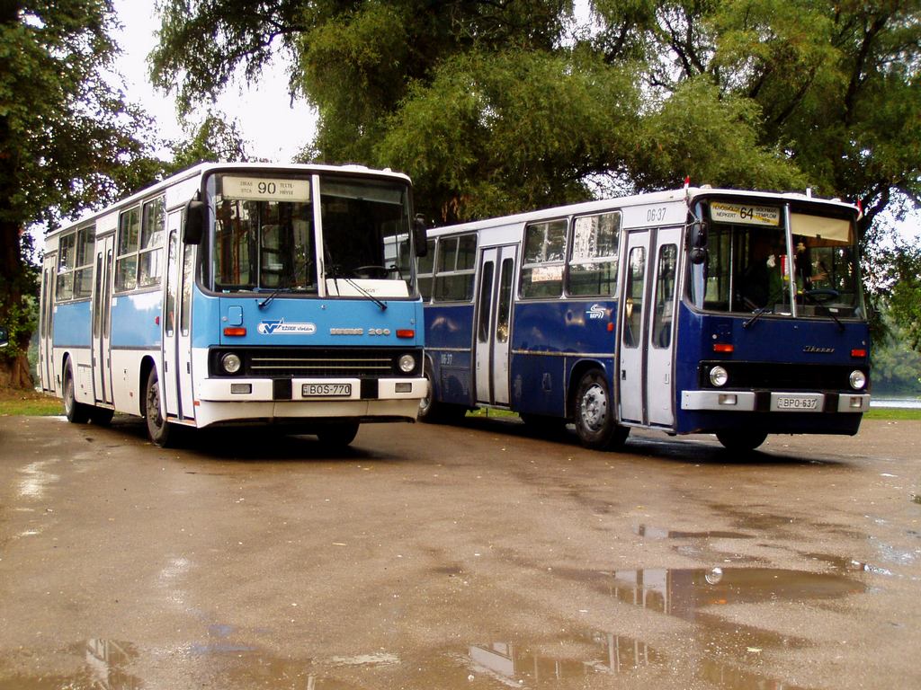 Венгрия, Ikarus 260.50 № BOS-770; Венгрия, Ikarus 260.46 № 06-37