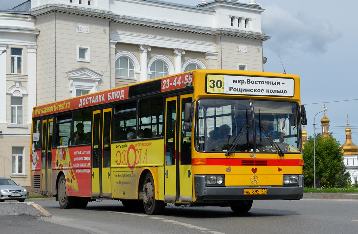 Тюменская область, Mercedes-Benz O405 № АЕ 892 72