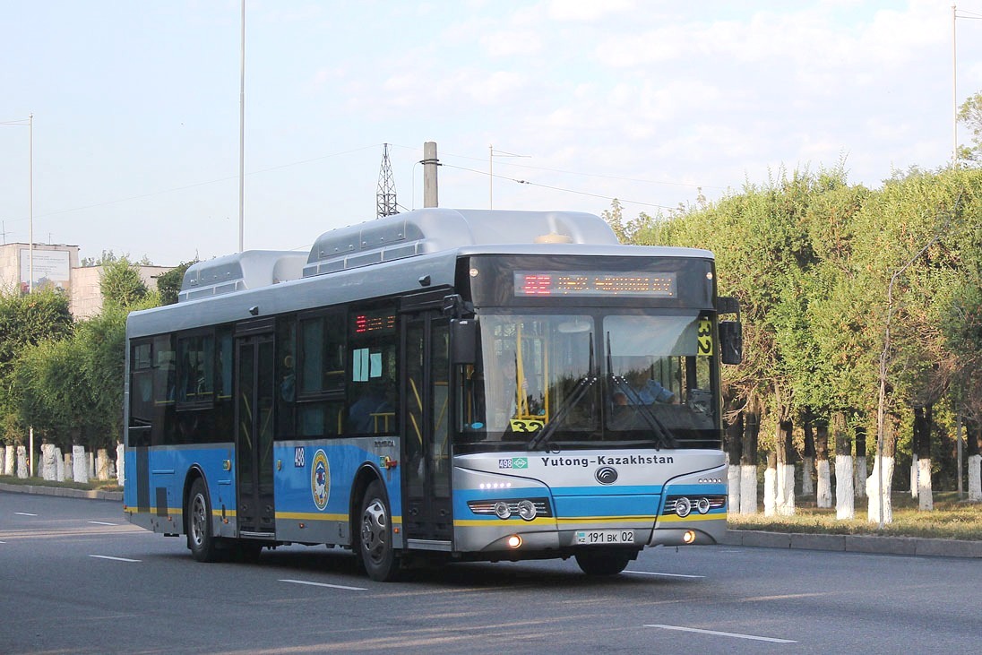 Алматы, Yutong ZK6118HGA № 498