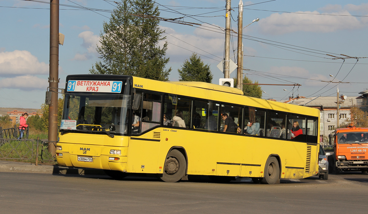 Красноярский край, MAN A74 Lion's Classic SL283 № Х 300 МУ 124