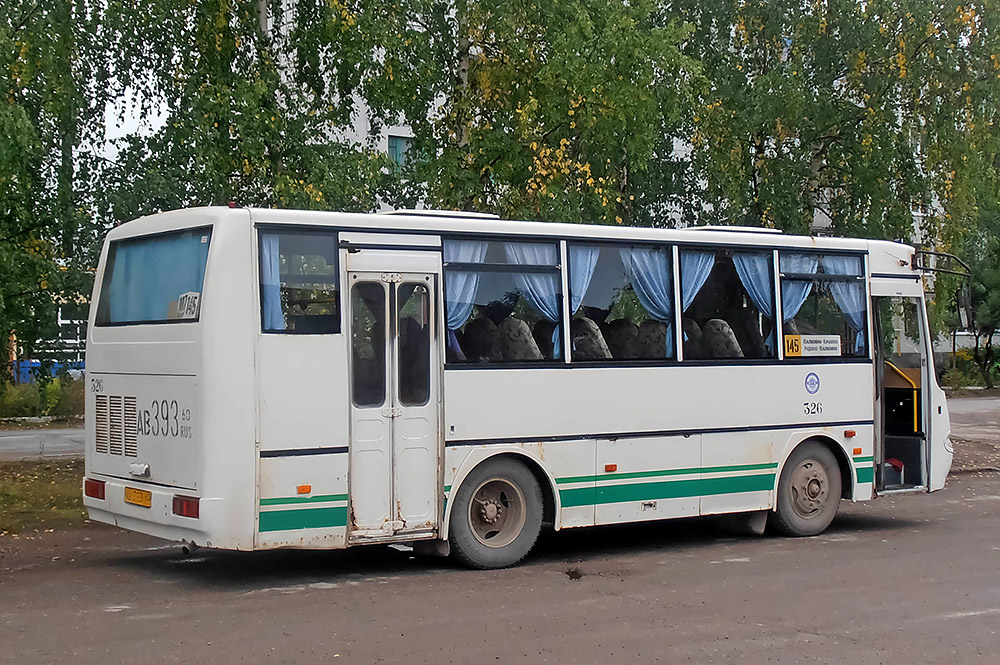 Псковская область, ПАЗ-4230-01 (2-2) (КАвЗ) № 326