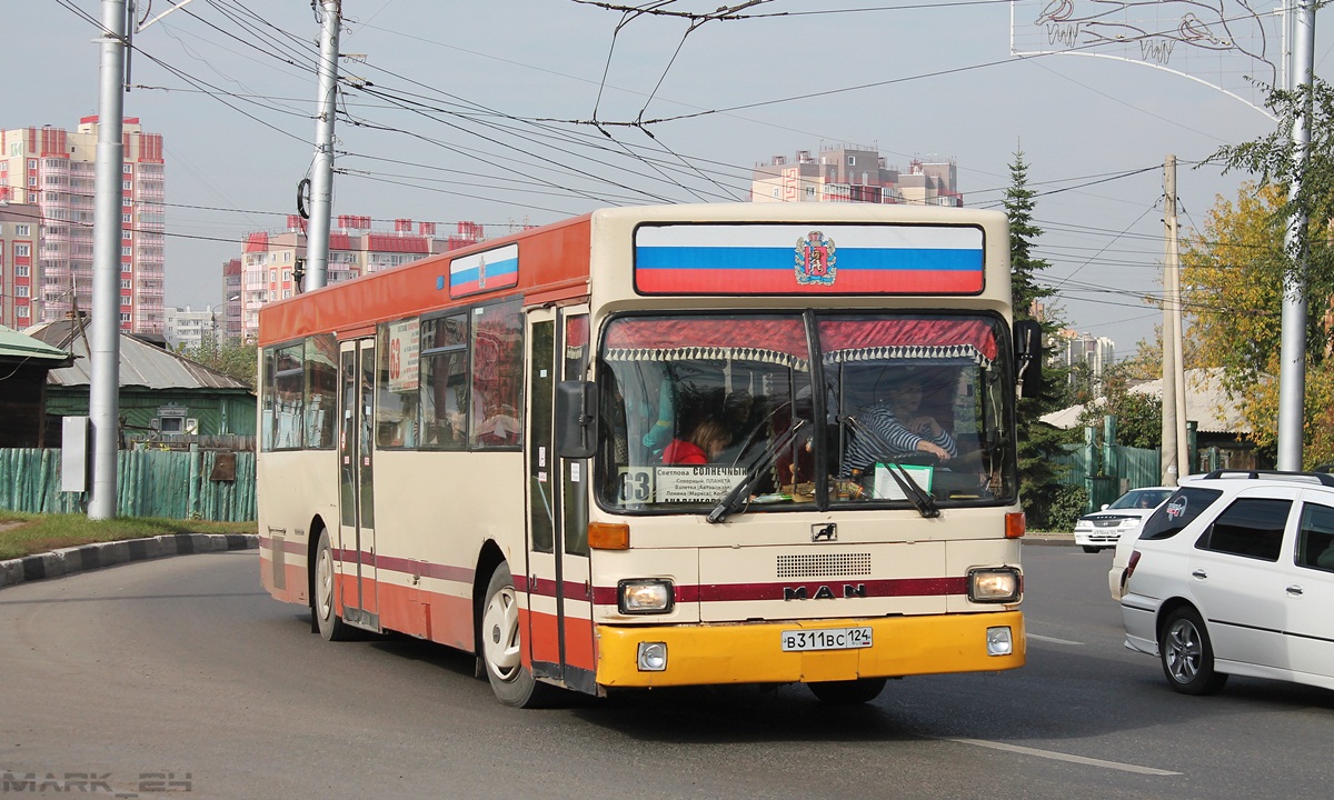 Красноярский край, MAN 791 SL202 № В 311 ВС 124