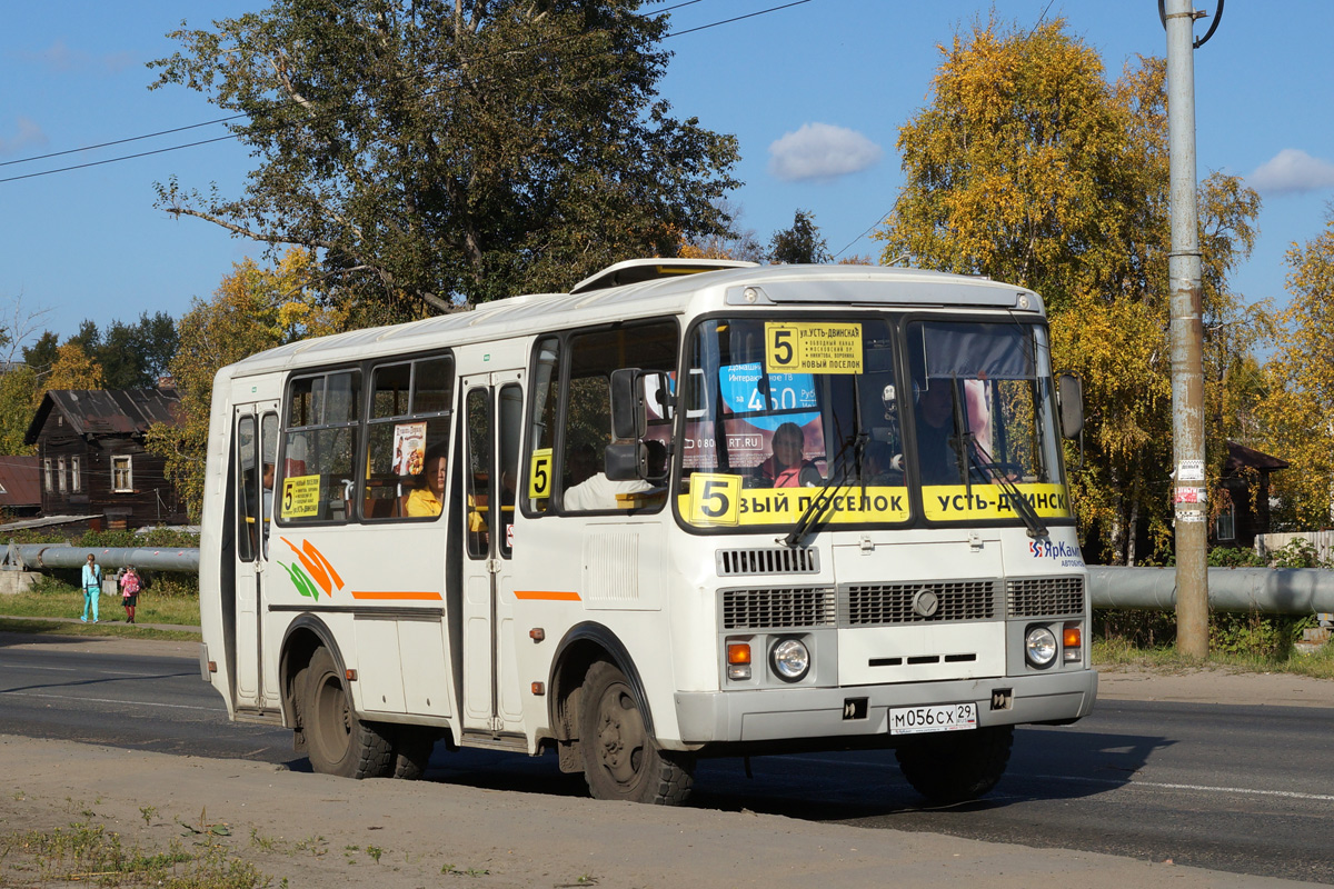 Архангельская область, ПАЗ-32054 № М 056 СХ 29