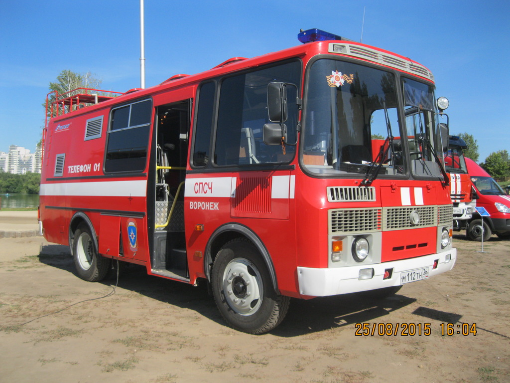 Воронежская область, ПАЗ-32053-20 АГ/АСО/АД/ПКС № М 112 ТН 36