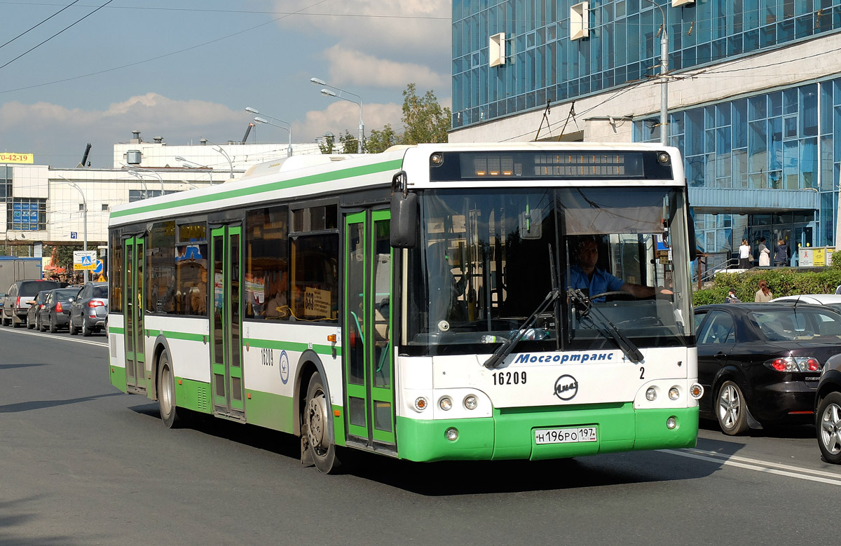 Moskau, LiAZ-5292.21 Nr. 16209