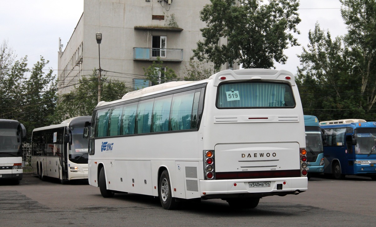 Krasnoyarsk region, Daewoo BH120F Royal Cruiser # Х 540 МВ 124