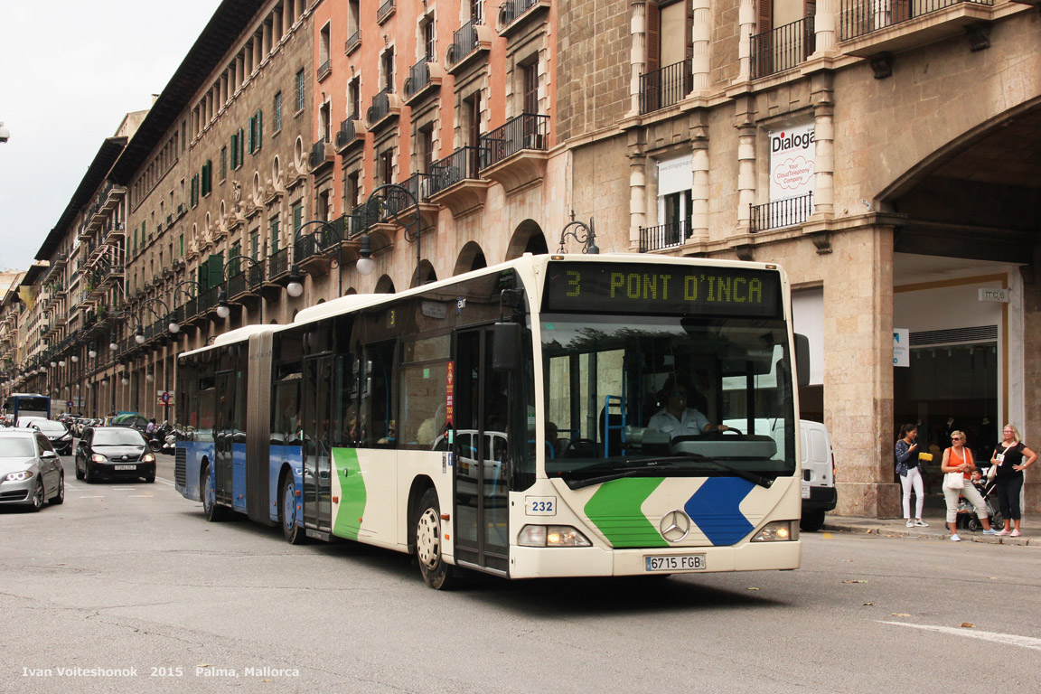 Испания, Mercedes-Benz O530G Citaro G № 232