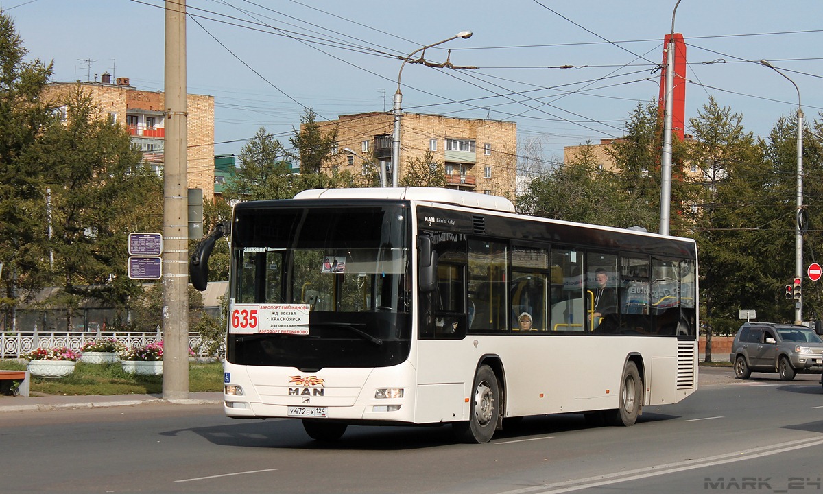 Красноярский край, MAN A78 Lion's City LE EL283 № У 472 ЕХ 124