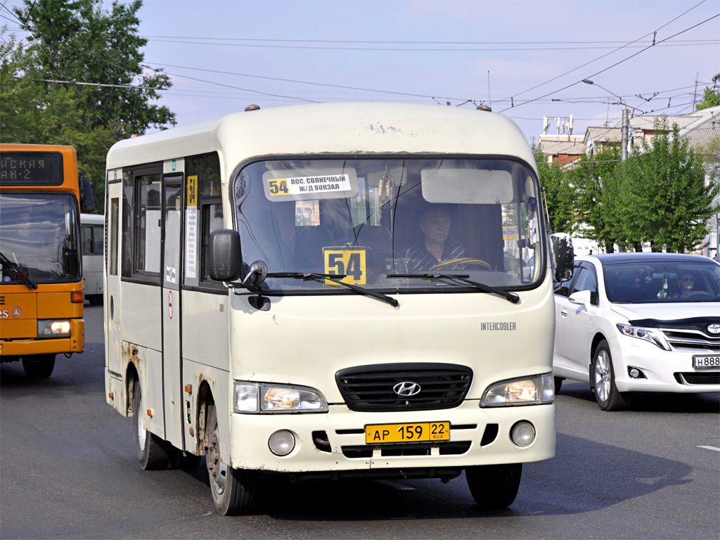 Алтайский край, Hyundai County SWB (РЗГА) № АР 159 22