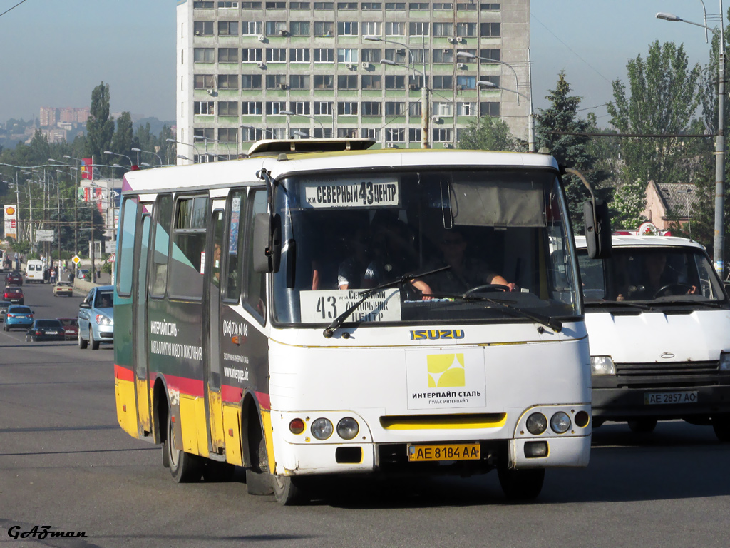 Днепропетровская область, Богдан А09202 № AE 8184 AA