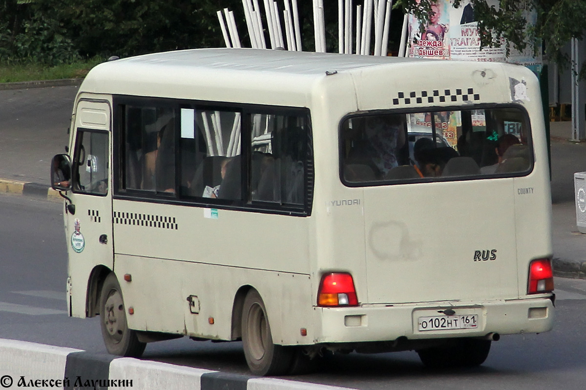 Ростовская область, Hyundai County SWB C08 (РЗГА) № О 102 НТ 161