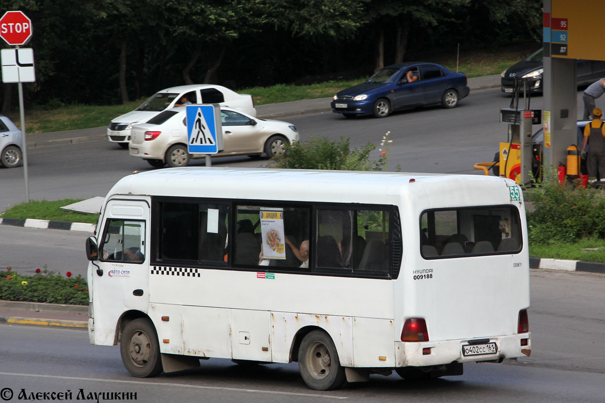 Ростовская область, Hyundai County SWB C08 (ТагАЗ) № О 402 СС 161