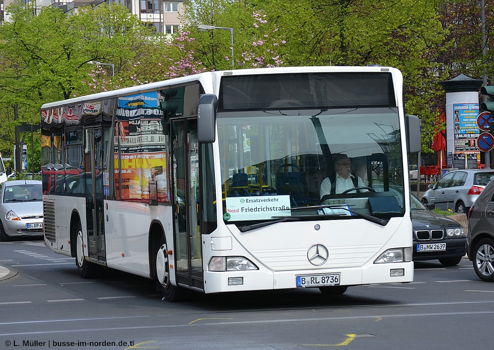 Berlin, Mercedes-Benz O530 Citaro Nr. B-RL 8736