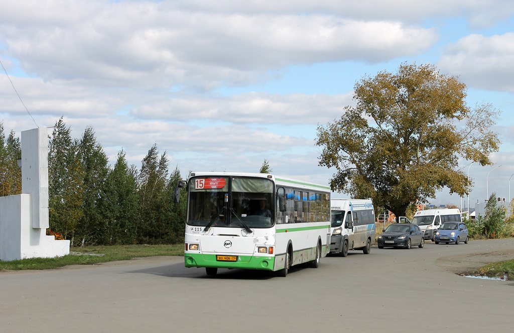 Челябинская область, ЛиАЗ-5256.53 № 115