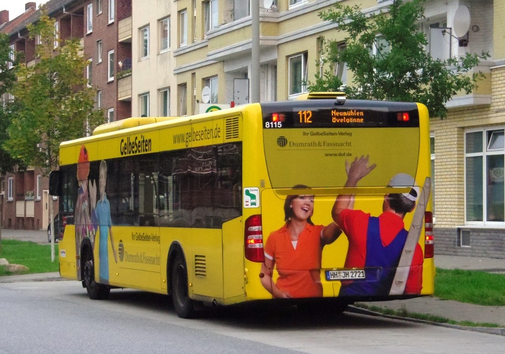 Гамбург, Mercedes-Benz O530 Citaro facelift № 8115