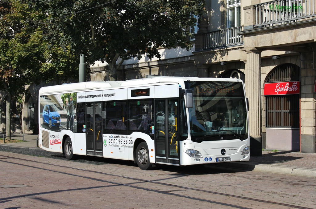 Hessen, Mercedes-Benz Citaro C2 LE Ü Nr. DA-SB 1003