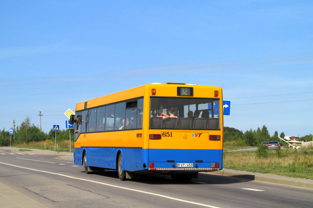 Литва, Mercedes-Benz O405 № 651