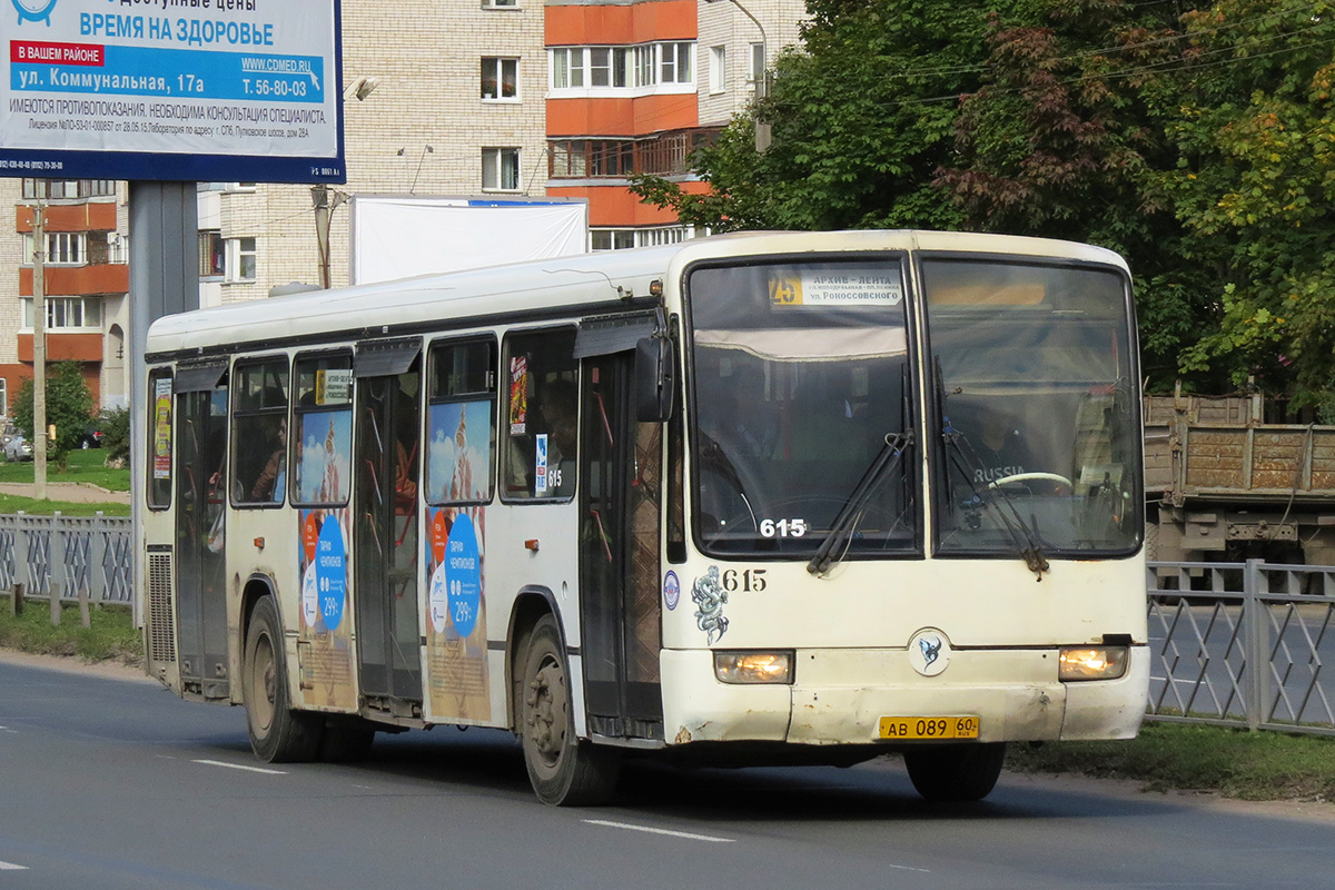 Псковская область, Mercedes-Benz O345 № 615