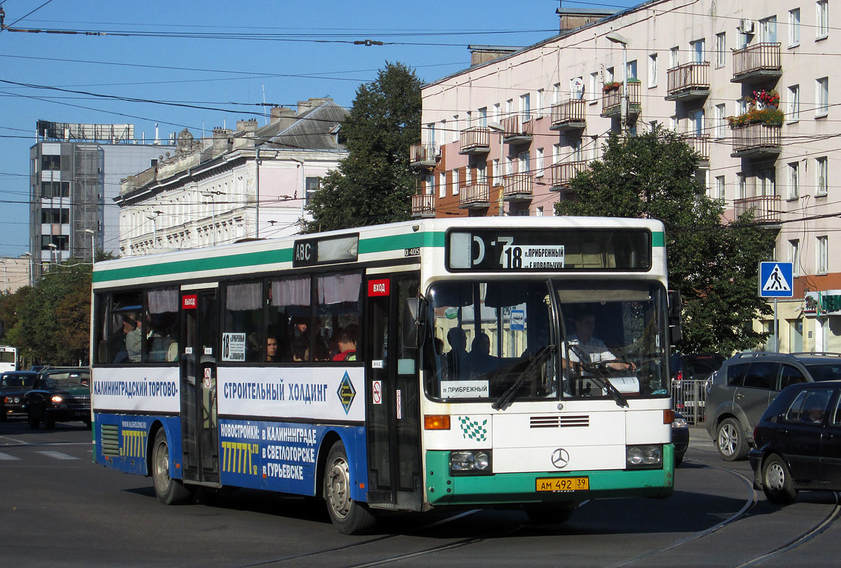 Калининградская область, Mercedes-Benz O405 № АМ 492 39