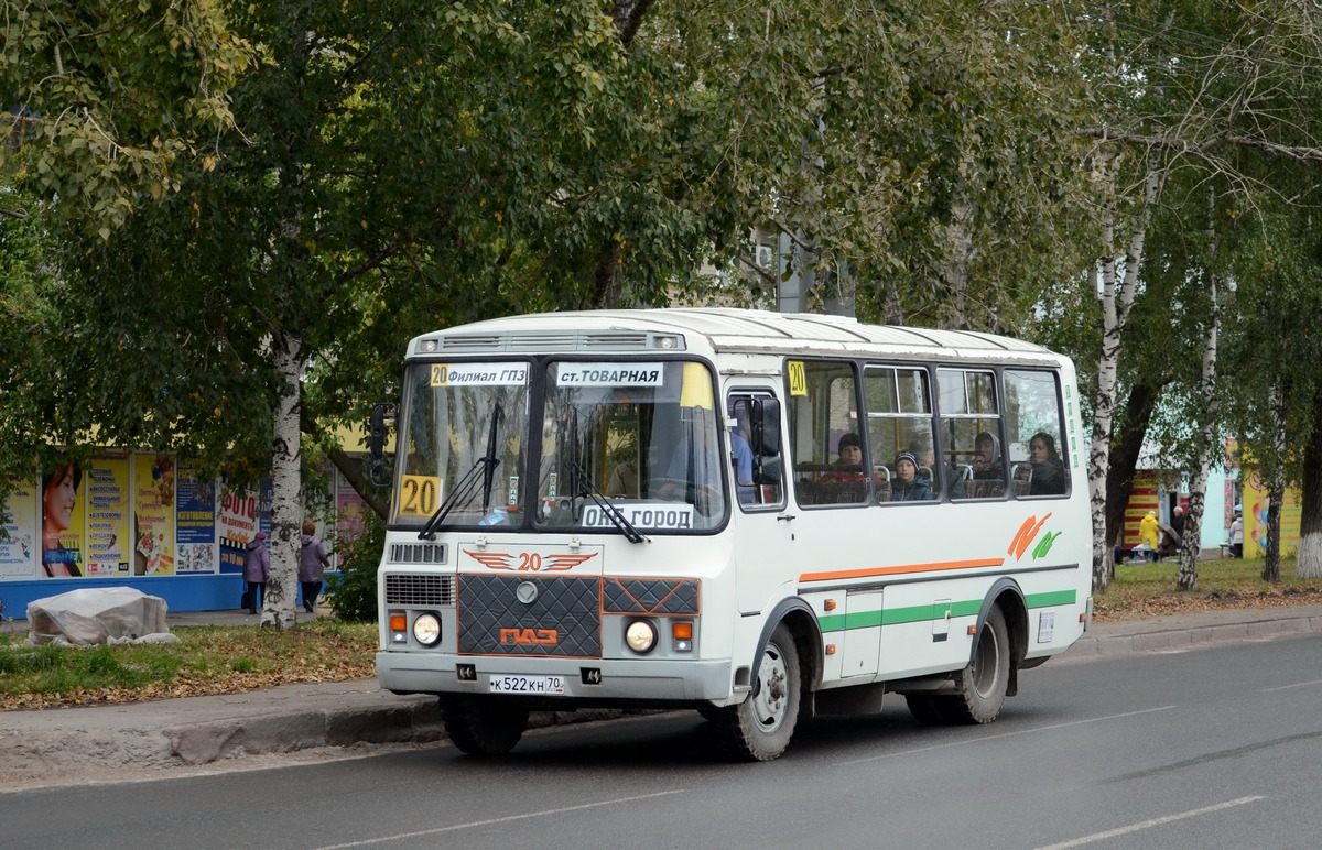 Томская область, ПАЗ-32054 № К 522 КН 70