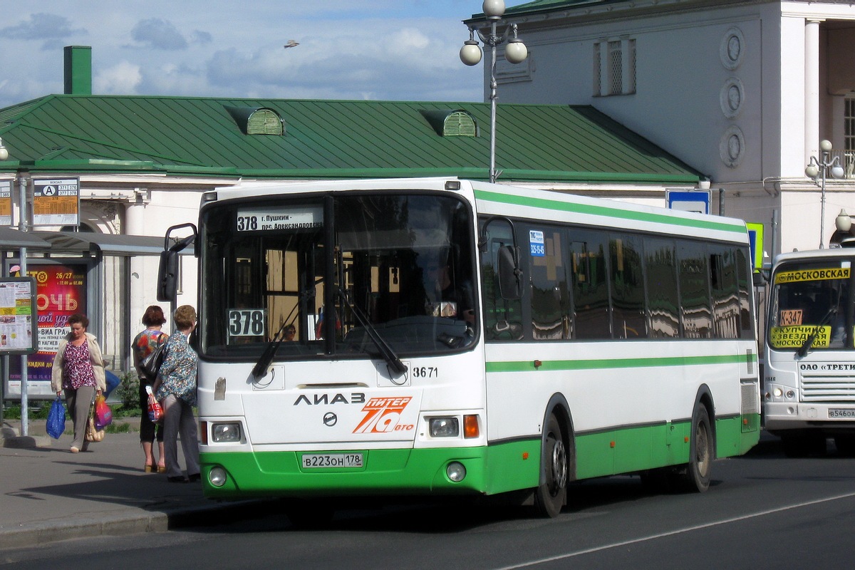 Санкт-Петербург, ЛиАЗ-5293.60 № 3671